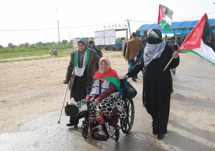 بالصور...20 اصابة خلال قمع الاحتلال لمسيرات العودة شرق قطاع غزة 