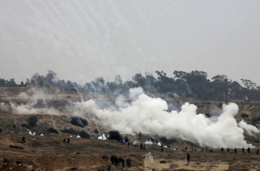 غازات سامة وصلت مستوطنات غلاف غزة  - سما الإخبارية
