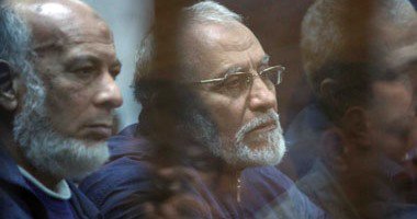 سجن مرشد الأخوان المسلمين 10 سنوات فى  أحداث بنى سويف  - سما الإخبارية