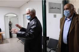 فيديو: لحظة وصول الرجوب وعباس زكي الى مقر اللجنة المركزية لتسليم قائمة حركة فتح 