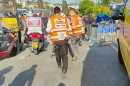 شاهد: اصابة 7 من شرطة الاحتلال في عملية دهس قي القدس المحتلة واستشهاد المنفذ 