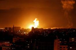 طائرات الاحتلال تقصف مواقع تابعة للمقاومة في قطاع غزة..فيديو