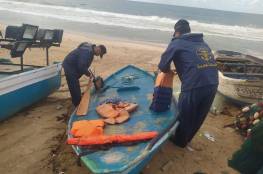 غزة: "الشرطة البحرية" تُنفّذ عدة مهمات إنقاذ لصيادين داخل البحر