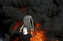 الخليل: اصابات بالاختناق خلال قمع الاحتلال مسيرة إسناد للأسرى