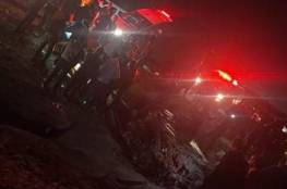 فيديو: وفاتان وخمسة اصابات في حادث سير مروع قرب البحر الميت
