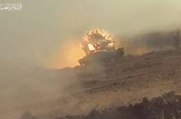 "كتائب القسام" تعرض مشاهد جديدة لتدمير آليات عسكرية إسرائيلية شرق حي الزيتون