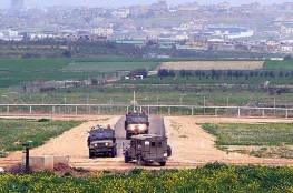 طلقات نارية تستنفر قوات الاحتلال على حدود قطاع غزة والجيش يعقب..
