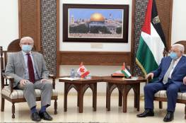 تفاصيل اجتماع الرئيس مع وزير الخارجية الكندي: ضرورة الإسراع في عملية إعادة اعمار غزة