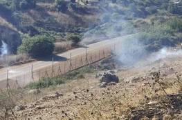بالفيديو: إصابة 3 عناصر من حزب الله في عدوان إسرائيلي على الحدود اللبنانية الفلسطينية