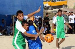 فوزان للصداقة وغزة الرياضي بافتتاح الشاطئية