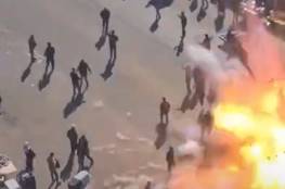 مشهد مروع لحظة التفجير الانتحاري الثاني في ساحة الطيران وسط بغداد..فيديو