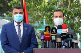 غزة: مؤتمر صحفي لوزارتي الصحة والداخلية حول تطورات الحالة الوبائية لفيروس كورونا