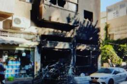 اعتقال مشتبه بإحراق محل تجاري في حيفا