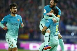 فيديو.. برشلونة يقترب من النهائي بالفوز على أتلتيكو