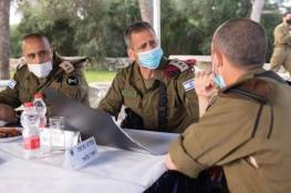 بالصور: كوخافي يُجري زيارة لمنظقة الضفة لفحص جاهزية الجيش الاسرائيلي