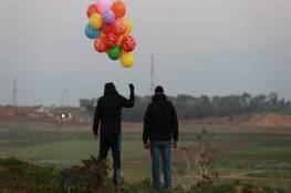مسؤولون إسرائيليون: إطلاق البالونات المفخخة يتم بتوجيه من حماس