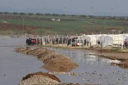 مخيما دير بلوط والمحمدية بسوريا مُهدّدان بفعل فيضان نهر عفرين