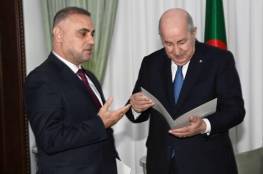  رسالة “هامة” من الرئيس عباس إلى نظيره الجزائري