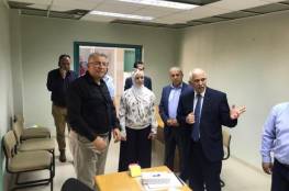 حميد وأبو كشك يتفقان على تجهيز جامعة القدس غرف عمليات بمستشفى فلسطين العسكري