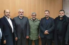 قائد فيلق القدس الجديد يلتقي قادة فصائل فلسطينية في طهران..