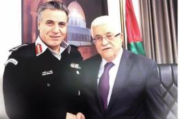 الرئيس عباس يهاتف قائد جهاز الضابطة الجمركية اللواء إياد بركات