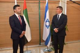 أشكنازي يستقبل السفير الإماراتي المعتمد لدى إسرائيل