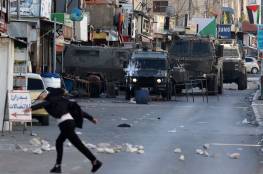 مواجهات بين المواطنين وقوات الاحتلال في حوسان غرب بيت لحم  