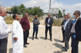 وزير الحكم لمحلي يتفقد عدداً من قرى الأغوار