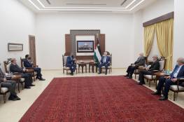 تفاصيل لقاء الرئيس عباس ورئيس الهيئة المستقلة للانتخابات في المملكة الأردنية
