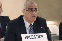 خريشي يطلع منظمة الصحة العالمية على التطورات في فلسطين لمواجهة كوفيد-19