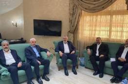"حماس" تصدر بيانا حول لقاء قياداتها مع عباس كامل