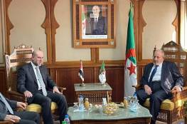 الهباش يبحث مع رئيس المجلس الإسلامي الأعلى في الجزائر دعم صمود القدس