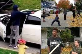 أمريكي يطلق النار على أطفال يلعبون كرة السلة... فيديو
