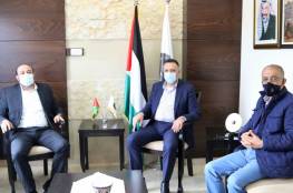 النائب العام يلتقي نقيب الصحفيين الفلسطينيين