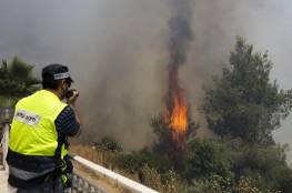 الإطفاء الإسرائيلي: لا يمر يوم دون حرائق “متعمدة” بمستوطنات الضفة
