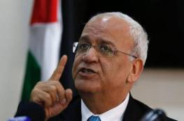 عريقات يُطالب الأمين العام للجامعة العربية بإدانة الاتفاق الإسرائيلي الإماراتي أو الاستقالة