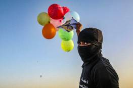 بالصور.. استئناف إطلاق البالونات الحارقة اتجاه مستوطنات الاحتلال