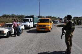 الاحتلال يتسبب بأزمة مرورية خانقة شمال غرب القدس