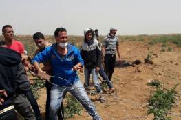 اصابات بالاختناق وتسلل 4 شبان الى موقع اسرائيلي شرق رفح