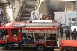 لبنان: مصرع فلسطينيين في حريق بالمدينة الصناعية بصيدا