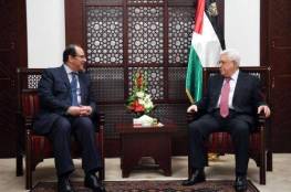 الرئيس عباس يستقبل رئيس جهاز المخابرات المصري في رام الله