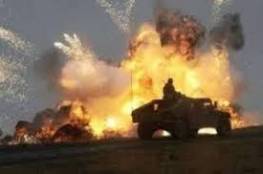 اصابة 3 جنود مصريين في انفجار وسط سيناء