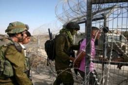 الاحتلال يعتقل مواطناً على حدود غزة