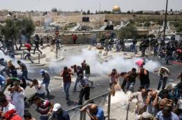 اصابة العشرات خلال مواجهات مع الاحتلال في أبو ديس وطولكرم