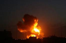 طائرات الاحتلال الاسرائيلي تقصف مواقع للمقاومة بغزة وشهيد متأثرا بجراحه 