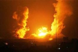 طائرات الاحتلال تقصف قطاع غزة والمقاومة تقصف مستوطنات الغلاف بالصواريخ 