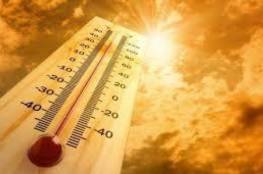 الجو حار جاف ومغبر والحرارة أعلى من المعدل بـ8 درجات