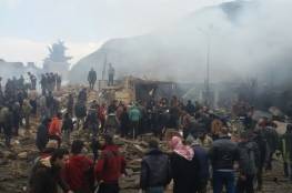 عشرات القتلى والجرحى في تفجير سيارة مفخخة في مدينة إعزاز شمال سوريا