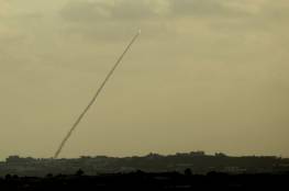 إطلاق صاروخ من غزة باتجاه المستوطنات الاسرائيلية المحاذية للقطاع