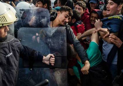مواجهات بين الشرطة اليونانية ومهاجرين غير نظاميين في ميناء جزيرة ميديللي